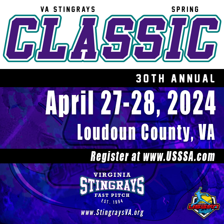 30th Annual VA Stingrays Classic, April 27-28, 2024